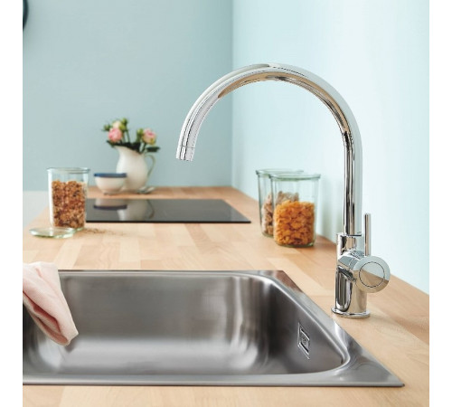 Смеситель для кухни Grohe BauClassic 31234001 Хром