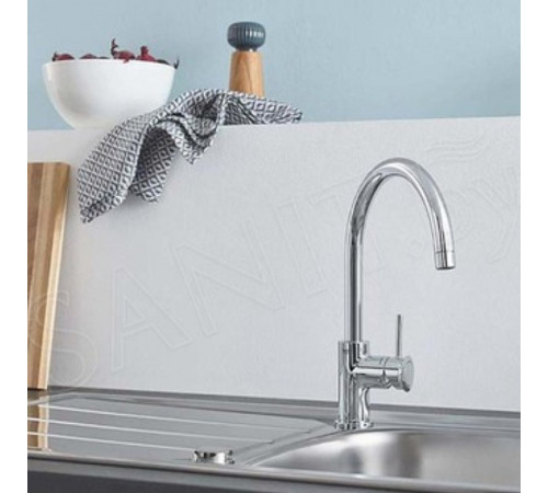 Смеситель для кухни Grohe BauClassic 31535001 Хром