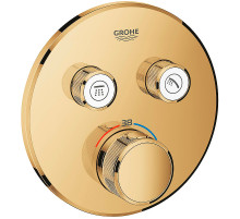 Смеситель для душа Grohe Grohtherm 29119GL0 с термостатом Холодный рассвет глянец