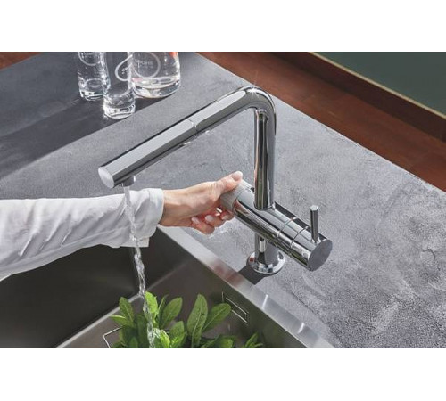 Смеситель для кухни Grohe Minta 31721000 Хром