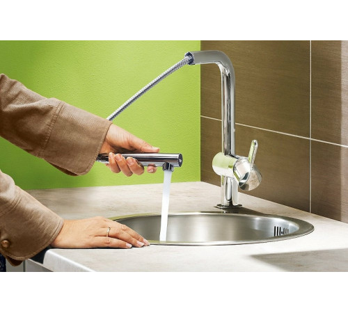 Смеситель для кухни Grohe Minta 32168DC0 Суперсталь