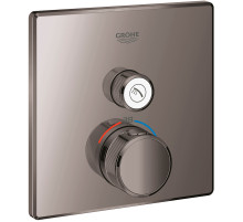 Смеситель для душа Grohe SmartControl 29123A00 с термостатом Темный графит глянец