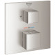 Смеситель для душа Grohe Grohtherm Cube 24155DC0 с термостатом Суперсталь