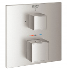 Смеситель для душа Grohe Grohtherm Cube 24153DC0 с термостатом Суперсталь