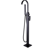 Смеситель для ванны Abber Wasserfall AF8615B Черный матовый