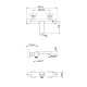 Смеситель для ванны Olive's Termo 34200TM с термостатом Хром
