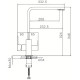 Смеситель для кухни Haiba HB76803-7 Черный матовый