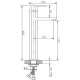 Смеситель для раковины Haiba HB11806 Нержавеющая сталь