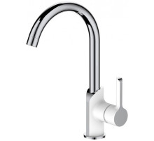 Смеситель для кухни Haiba HB70805-8 Белый Хром