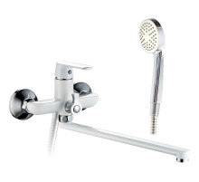 Смеситель для ванны Haiba HB22804 универсальный Белый