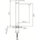 Смеситель для раковины Haiba HB11803-2 Нержавеющая сталь