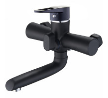 Смеситель для ванны G-Lauf NUD3-A045YB Черный матовый