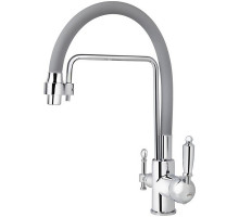 Смеситель для кухни Viko V-5616 Хром Серый
