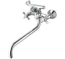 Смеситель для ванны Viko V-1115 универсальный Хром