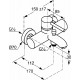Смеситель для ванны Kludi Bozz 386910576 Хром