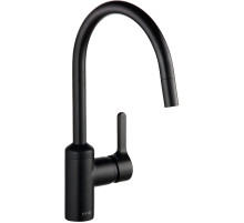 Смеситель для кухни Kludi Bozz 428513978 Черный матовый