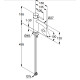 Смеситель для раковины Kludi Bozz 382823976 Черный матовый