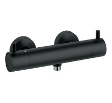 Смеситель для душа Kludi Bozz 352033938 с термостатом Черный матовый