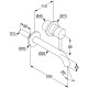 Смеситель для раковины Kludi Bozz 382453976 Черный матовый