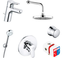 Комплект смесителей Kludi Pure Easy 376300565 Хром