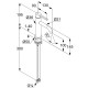 Смеситель для раковины Kludi Nova Fonte Pura 200263915 Черный матовый