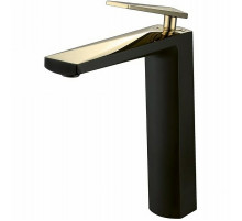Смеситель для раковины Boheme Venturo 382-b Черный Золото