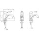 Смеситель для раковины Boheme Medici Ripresa 301 Бронза