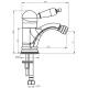 Смеситель для биде Boheme Medici Ripresa 306-MR-W Бронза