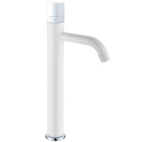 Смеситель для раковины Boheme Stick 122-W-MR-WHITE Белый