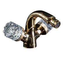 Смеситель для биде Boheme Crystal 296-CRST Золото