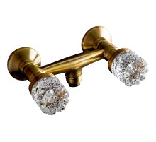 Смеситель для душа Boheme Crystal 314-CRST Бронза