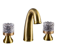 Смеситель для раковины Boheme Crystal 317-CRST Бронза