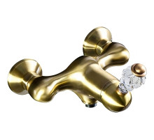 Смеситель для душа Boheme Crystal 304-CRST Бронза