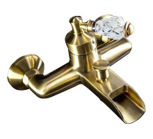 Смеситель для ванны Boheme Vogue Crystal 203-CRST Бронза