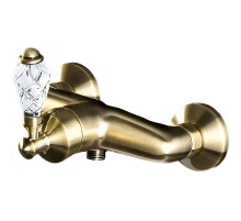Смеситель для душа Boheme Vogue Crystal 204-CRST Бронза