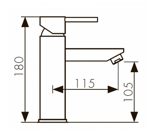 Смеситель для раковины Kaiser Sensor 38211 Хром