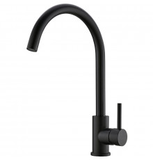 Смеситель для кухни BelBagno BB-LAM03-2-IN-NERO Черный матовый