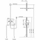 Смеситель для душа Vincea VSCV-421CH Хром