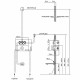 Смеситель для душа Vincea VSCV-431MB Черный матовый