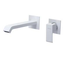 Смеситель для раковины Cezares Porta PORTA-BLI2-BIO Белый матовый