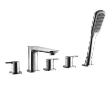 Смеситель на борт ванны Cezares Tesoro F-BVD5-01 Хром