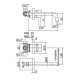 Комплект смесителей Paffoni Light KITCOL632CR007 Хром