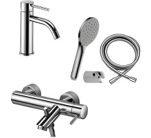 Комплект смесителей Paffoni Light KITLIG022CR120 Хром