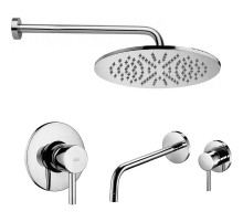 Комплект смесителей Paffoni Light KITLIG011CR006 Хром