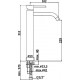 Смеситель для раковины Paffoni Light LIG081ST Сталь