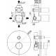 Смеситель для душа Paffoni Light LIG015BO Белый матовый