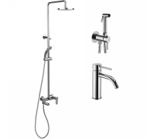 Комплект смесителей Paffoni Light KITZCOL632CR71 Хром