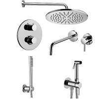 Комплект смесителей Paffoni Light KITZLIQ018CR006 Хром