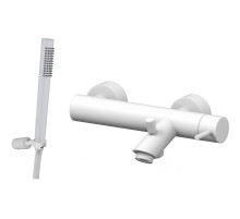 Смеситель для ванны Paffoni Light LIG023BO Белый