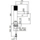 Смеситель для раковины Paffoni Jo JO071NO Черный матовый